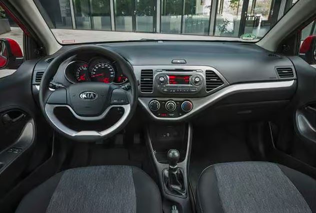  فضای داخلی کابین  کیا پیکانتو   KIA Picanto 